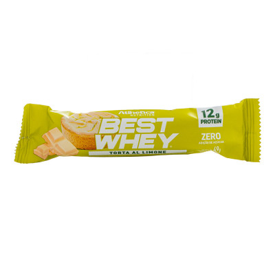 BARRA ATLHETICA BEST WHEY TORTA LIMAO 49G