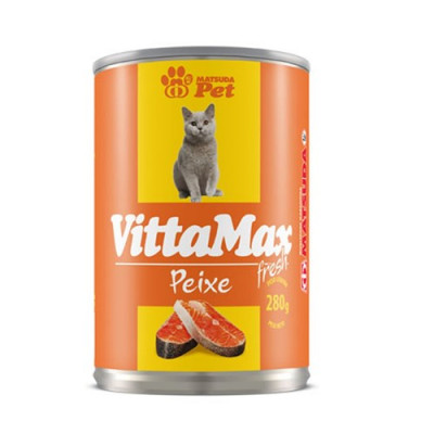 ALIMENTO VITTAMAX FRESH GATO PEIXE 280G