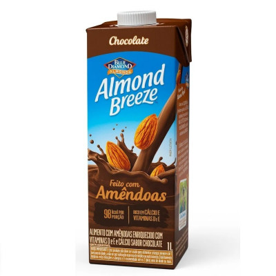 ACHOCOLATADO COM AMENDOAS ALMOND BREEZE 1L