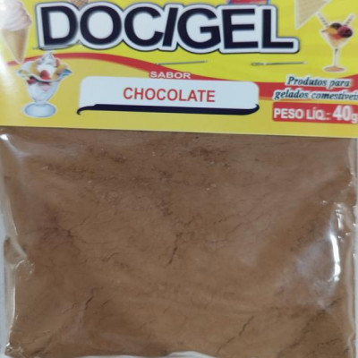 PO PARA SORVETE DOCIGEL CHOCOLATE 40G