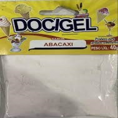 PO PARA SORVETE DOCIGEL ABACAXI 40G