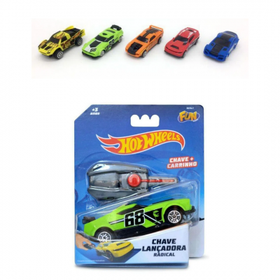 BRINQUEDO HOT WHEELS CHAVE LANCADORA RADICAL