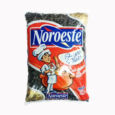 FEIJAO NOROESTE PRETO 1KG