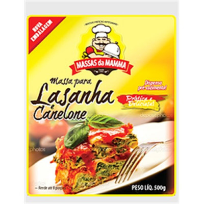 MASSA DA MAMMA LASANHA PRE COZIDA 500G