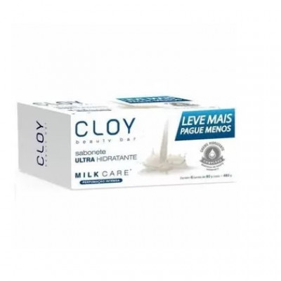 SABONETE CLOY MILK CARE 80G LEVE+ PAGUE -