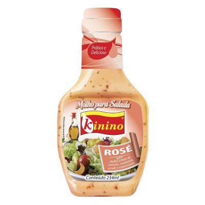 MOLHO KININO SALADA ROSE 234ML