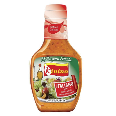 MOLHO KININO SALADA ITALIANO 234ML