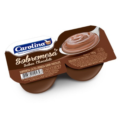 SOBREMESA CAROLINA CHOCOLATE 180G