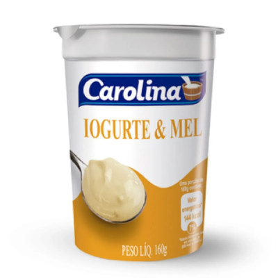 IOGURTE CAROLINA COM MEL 170G