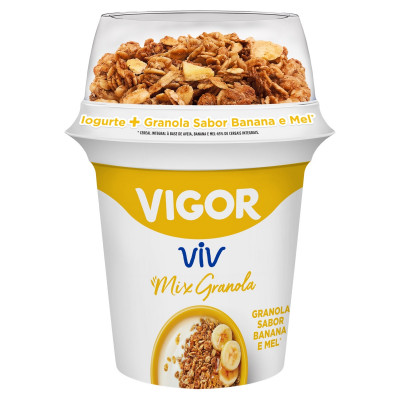 IOGURTE VIGOR VIV INTEGRAL GRANOLA BANANA 140G