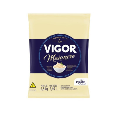 MAIONESE VIGOR SACHE 2.8KG