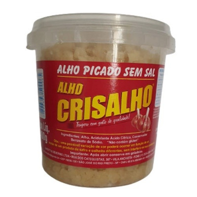 ALHO CRISALHO PICADO 400GR