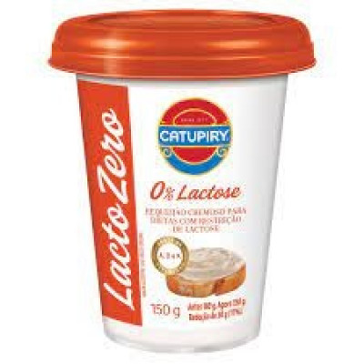 REQUEIJAO CATUPIRY CREMOSO ZERO LACTOSE 150G