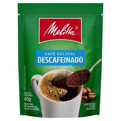 CAFE SOLUVEL MELITTA 40G DESCAFEINADO