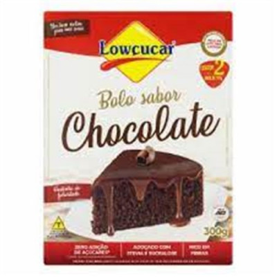 MISTURA BOLO LOWCUCAR INTGRAL CACAU 200G