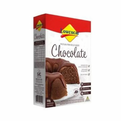 MISTURA BOLO LOWCUCAR ZERO CHOCOLATE 150G