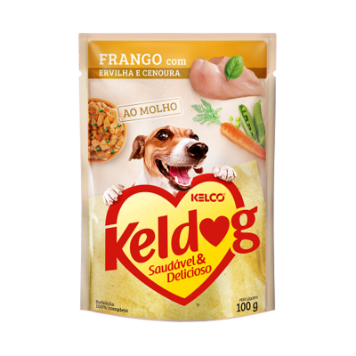 PETISCO KELDOG FRAGO ERVILHA CENOURA SACHE 100G