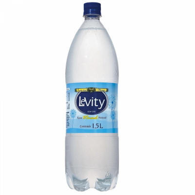 AGUA MINERAL LEVITY SEM GAS 1,5LITROS