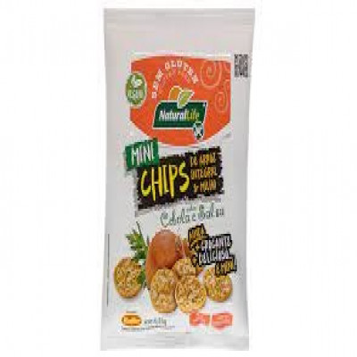 CHIPS NATURAL LIFE CEBOLA SALSA 35G