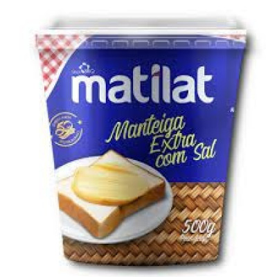 MANTEIGA MATILAT POTE 500G COM SAL