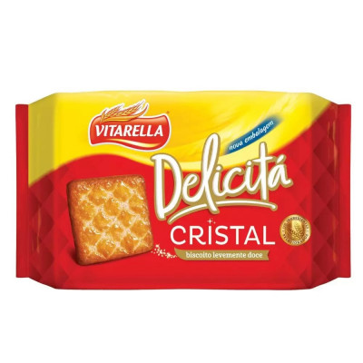 BISCOITO VITARELLA DELICIA CRISTAL DOCE 414GR