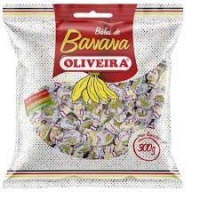 BALA OLIVEIRA BANANA 300G