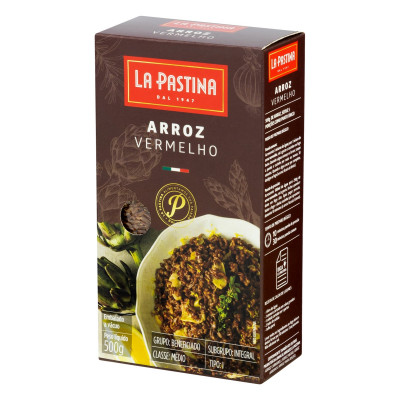 ARROZ LA PASTINA VERMELHO 500GR