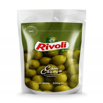 AZEITONA VERDE RIVOLI DOY PACK 500G