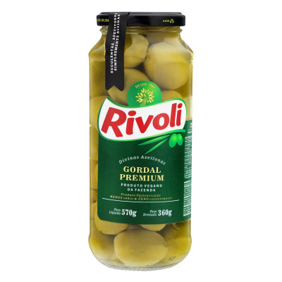 AZEITONA RIVOLI PREMIUM GORDAL 360GR