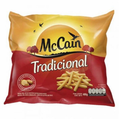 BATATA PALITO CONGELADA MCCAIN TRADICIONAL 400G