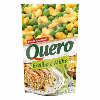 ERVILHA E MILHO QUERO SACHE170G