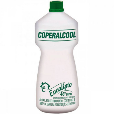 ÁLCOOL COOPERÁLCOOL EUCALIPTO 46 GRAUS 1 LT