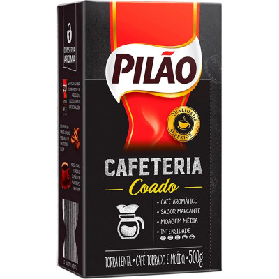 CAFE PILAO CAFETERIA COADO 500G