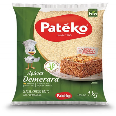 ACUCAR PATEKO DEMERARA 1KG