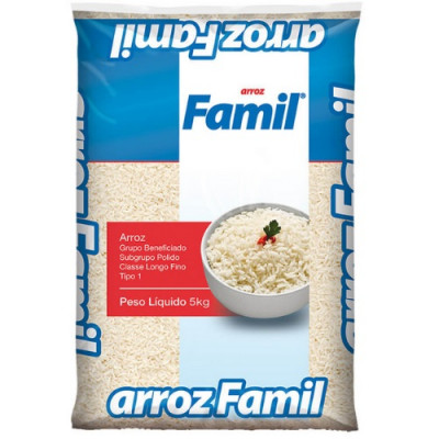 ARROZ FAMIL TIPO 1 PACOTE 5KG