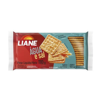 BISCOITO LIANE AGUA E SAL 110G