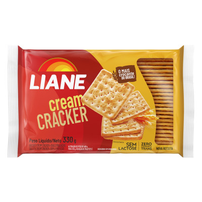 BISCOITO LIANE 330G CREAM CRACKER