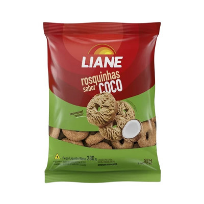 BISCOITO LIANE ROSQUINHA COCO 280G