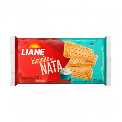 BISCOITO LIANE 330G NATA