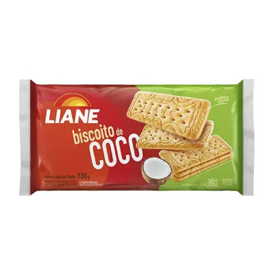 BISCOITO LIANE 330G COCO