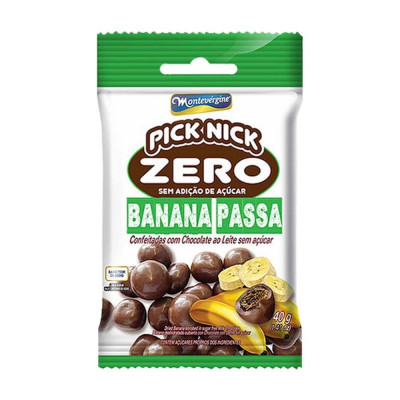 DOCE MONTEVERGINE BANANA PASSA ZERO 40G