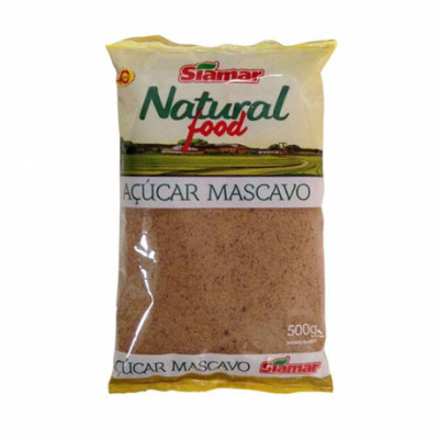 ACUCAR SIAMAR MASCAVO 500GR