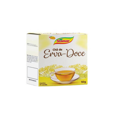 CHA SIAMAR 10G 10UN ERVA DOCE NACIONAL