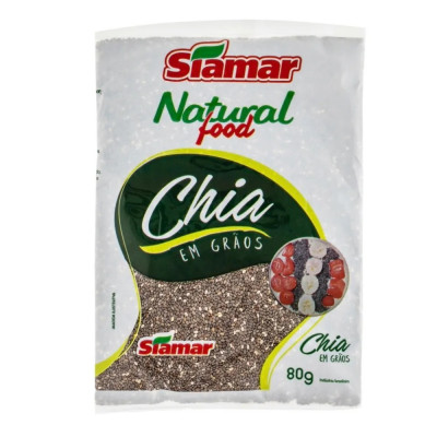 SEMENTE DE CHIA SIAMAR 80GR