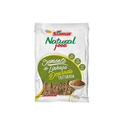 SEMENTE SIAMAR LINHACA DOURADA TRITURADA 150G