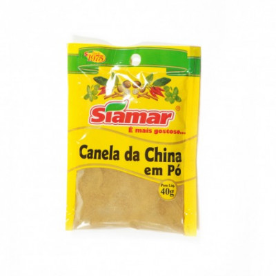 CANELA DA CHINA EM PO SIAMAR 40GR