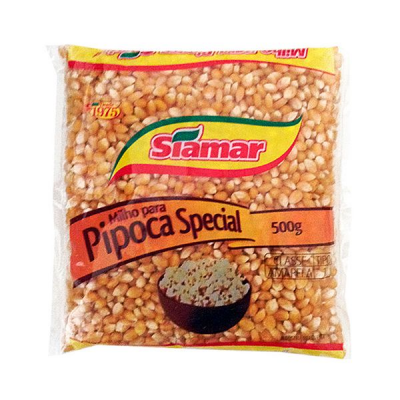 MILHO PIPOCA PREMIUM SIAMAR 500GR