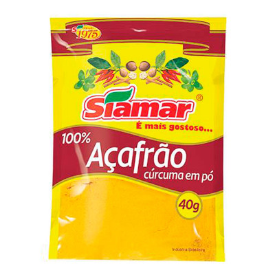 AÇAFRAO EM PO SIAMAR 40GR