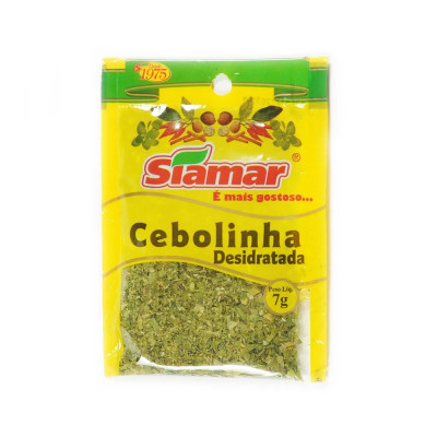 CEBOLINHA DESIDRATADA SIAMAR 7G