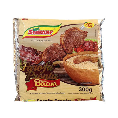 FAROFA SIAMAR 300G BACON